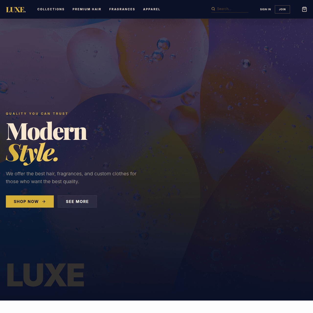 LUXE Fashion Store